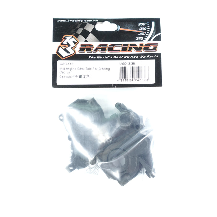 CAC-116	Mid engine Gear Box For 3racing Cactus