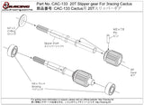 CAC-133	20T Slipper gear For 3racing Cactus