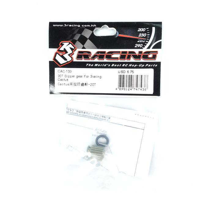 CAC-133	20T Slipper gear For 3racing Cactus