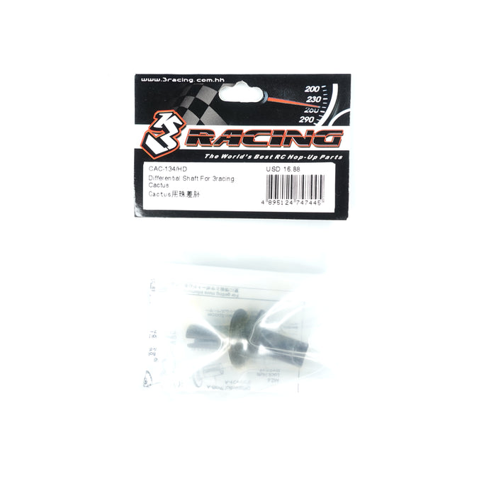 CAC-134/HD Differential Shaft For 3racing Cactus