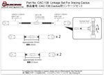 CAC-136	Linkage Set For 3racing Cactus