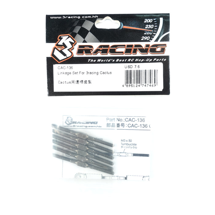 CAC-136	Linkage Set For 3racing Cactus