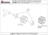 CAC-152	Idler Pin Set For 3racing Cactus