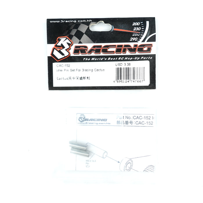 CAC-152	Idler Pin Set For 3racing Cactus