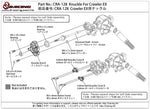 CRA-128	Knuckle For Crawler EX
