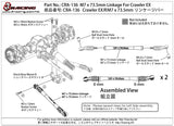 CRA-136	M7 x 73.5mm Linkage For Crawler EX