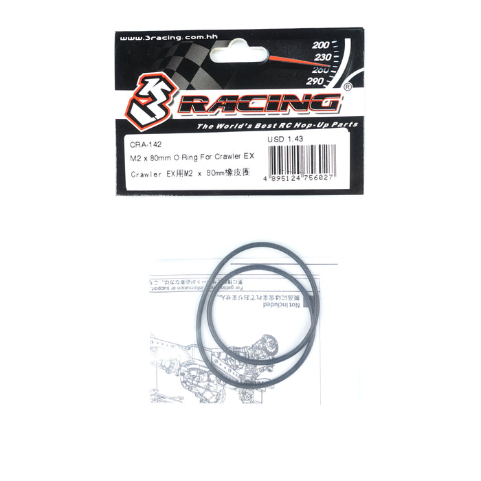 CRA-142	M2 x 80mm O Ring For Crawler EX