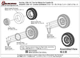 CRA-147	Tire Set 98mm For Crawler EX