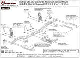 CRA-302	Aluminum Damper Mount For Crawler EX