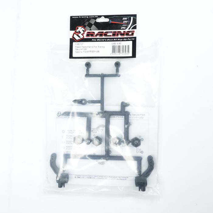 FGX-107 Plastic Parts Part G For 3racing Sakura FGX