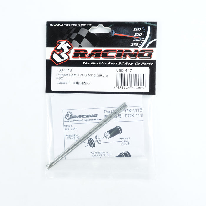 FGX-111B Damper Shaft For 3racing Sakura FGX