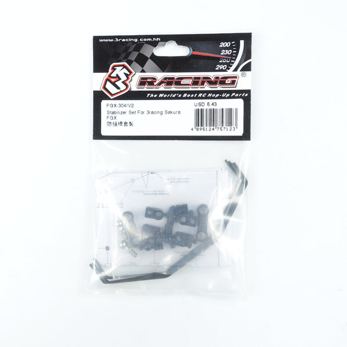 FGX-304/V2 Stabilizer Set For 3racing Sakura FGX