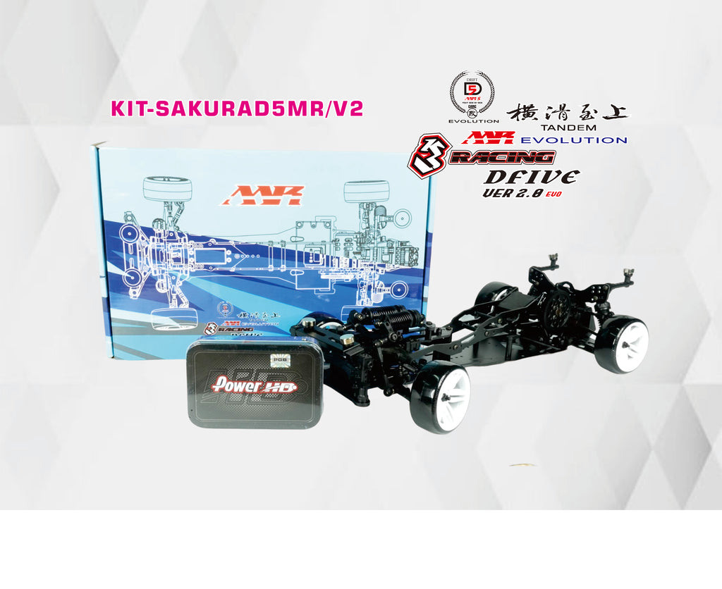 KIT-SAKURA D5MR/V2 3RACING Sakura D5 MR (Midship) 2.0 Combo set 