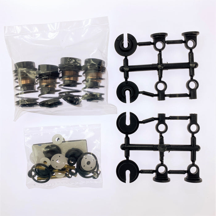 SAK-A546 Big Bore Aluminum Oil Damper Set For Advance 20M (Andoize Cinnamon )