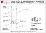 SAK-A552 	7075 Aluminium Steering Link For Advance 20M