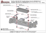 SAK-A561/V2	Graphite Battery Tray For ADVANCE Ver.2