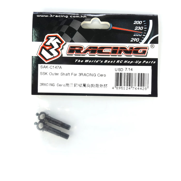 SAK-C147A SSK Outer Shaft For 3RACING Cero