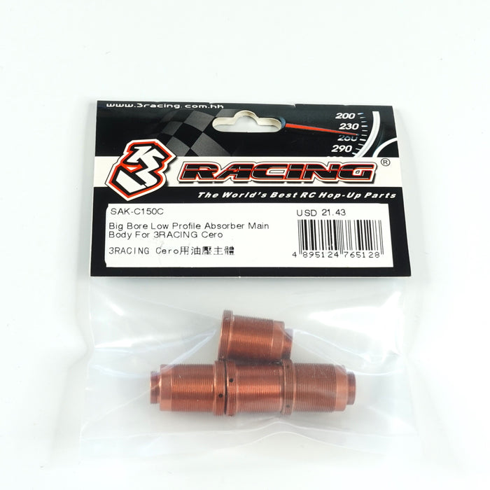 SAK-C150C Big Bore Low Profile Absorber Main Body For 3RACING Cero