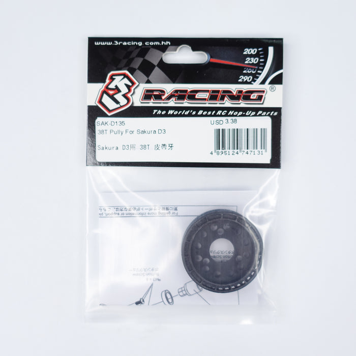 SAK-D135 38T Pully For Sakura D3