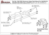SAK-D405 Aluminum Upper Deck Mount For SAKURA D4