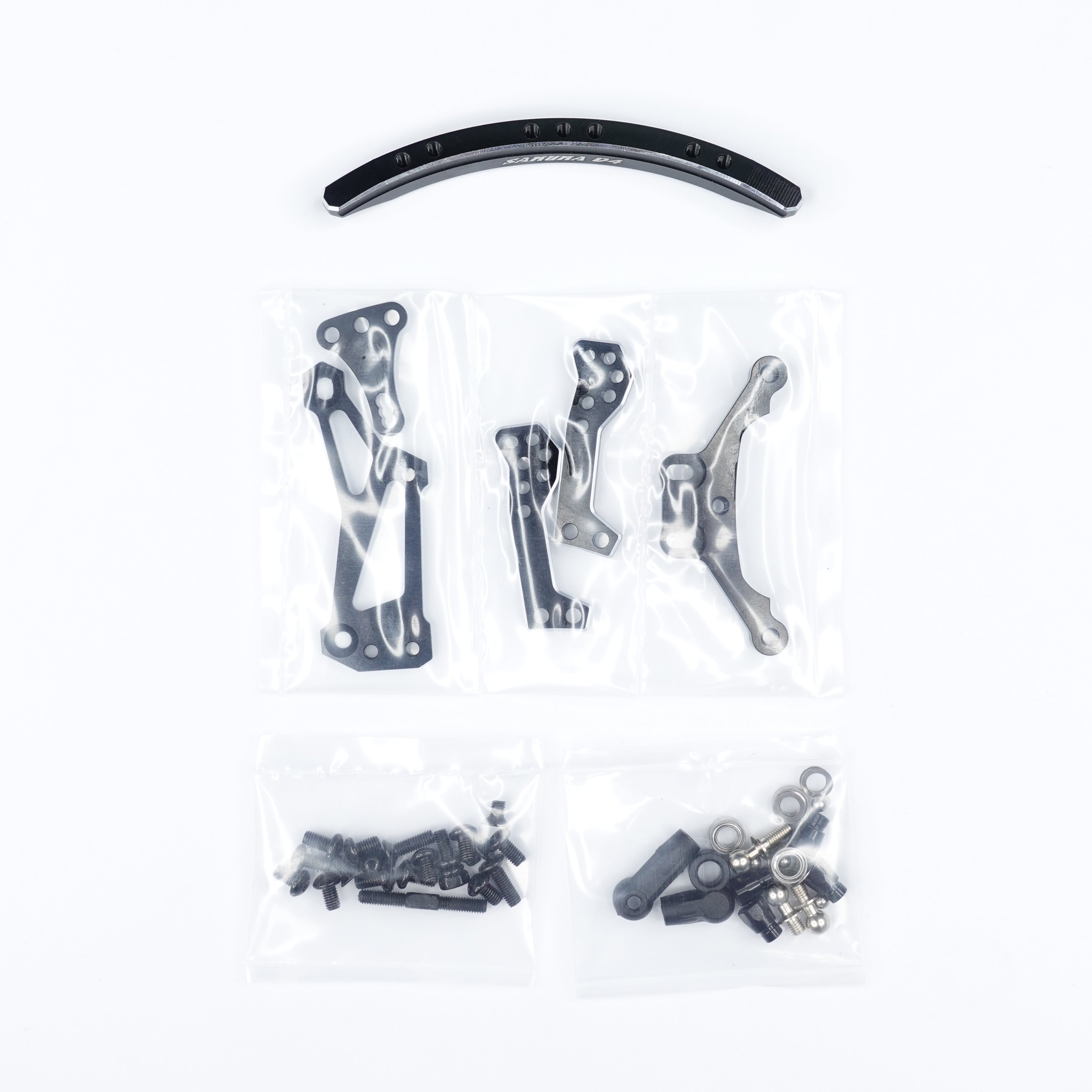 Curve Slide Track Steering For ( only )D4 RWD — 3Racing Shop