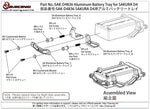 Aluminum Battery Tray for SAKURA D4