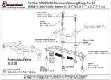 SAK-D5608 Aluminium Steering Bridge For D5