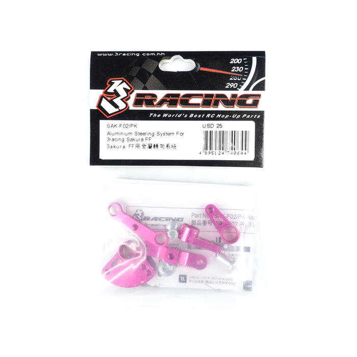 SAK-F02/PK Aluminium Steering System For 3racing Sakura FF