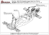 SAK-F53 Graphite Upper Deck For FF2014
