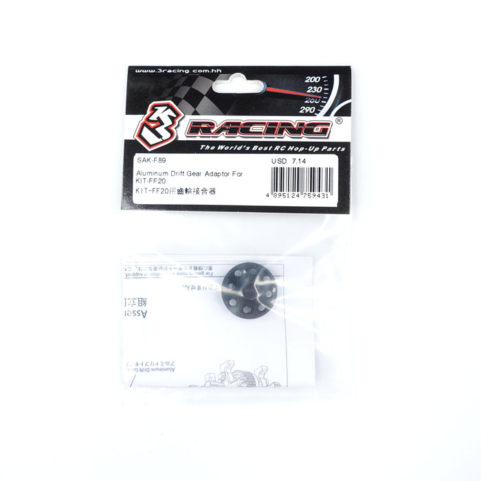 SAK-F89 Aluminum Drift Gear Adaptor For KIT-FF20