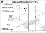 SAK-F94 M5.5 x 10 Hex Post For KIT-FF20