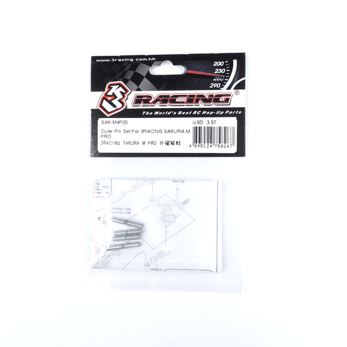 SAK-M4P20 Outer Pin Set For 3RACING SAKURA M PRO