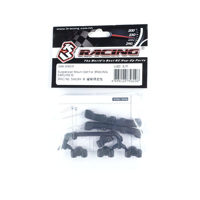 SAK-M4S31 Suspension Mount Set For 3RACING SAKURA M