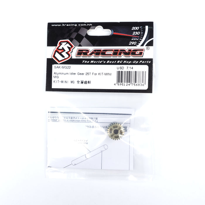 SAK-MG22 Aluminum Idler Gear 25T For KIT-MINI MG