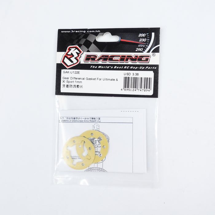 SAK-U122E Gear Differenial Gasket For Ultimate & XI Sport 1mm