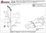 SAK-U125_V2/PK FR Suspension Mount For SAKURA Ultimate