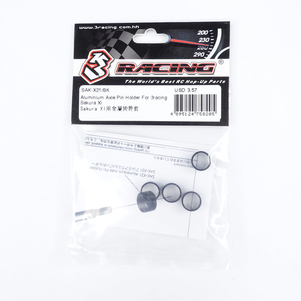 Aluminium Axle Pin Holder For 3racing Sakura XI – 3Racingshop