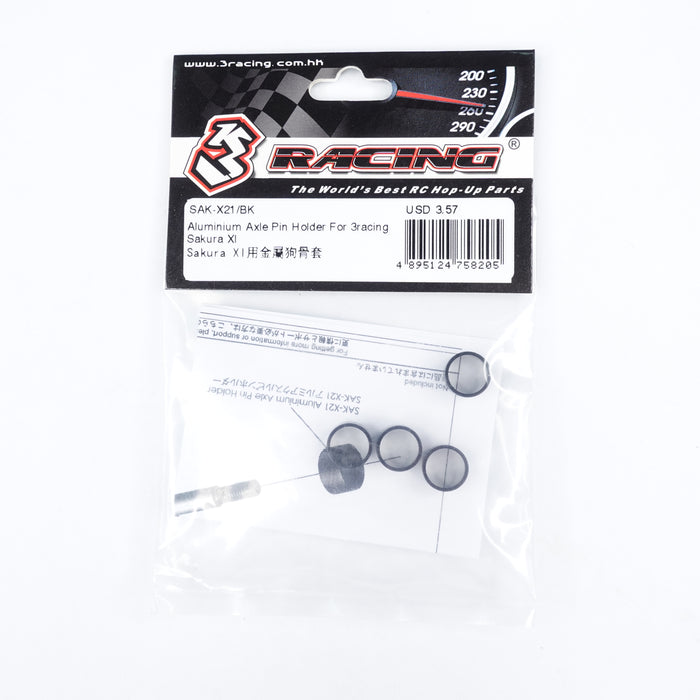 Aluminium Axle Pin Holder For 3racing Sakura XI