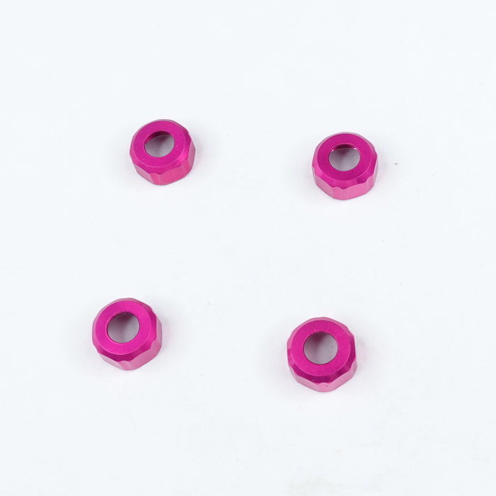 SAK-X28B 7075 Aluminum Oil Shock Bottom Cap (4pcs) For Sakura XI