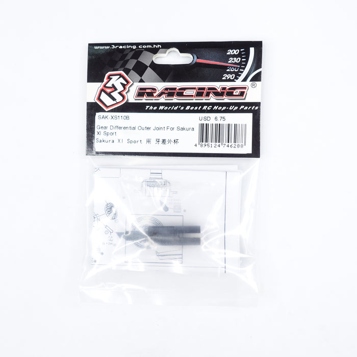 SAK-XS110B Gear Differential Outer Joint For Sakura XI Sport