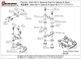SAK-XS111 Steering Post For Sakura XI Sport