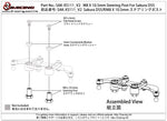 SAK-XS111_V2 Steering Post For Sakura XI Sport