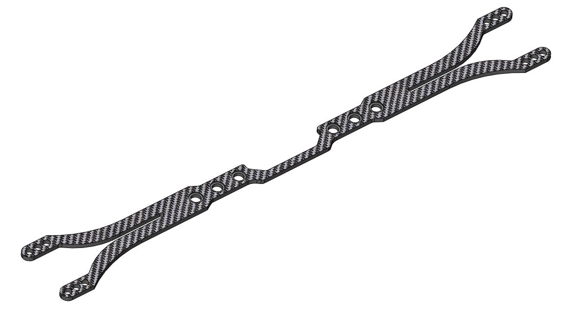 SAK-C130A One Piece Graphite Upper Deck_55 For 3RACING Cero Ultra