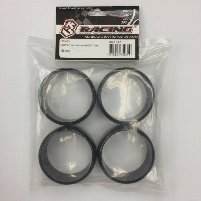 WH-33 26mm Polycarbonate Drift Tire